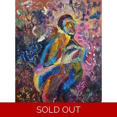 SOLD Abstract Nude Figure 461